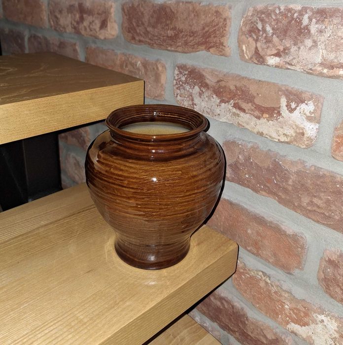 Oree Toscana brązowy wazon ceramiczny