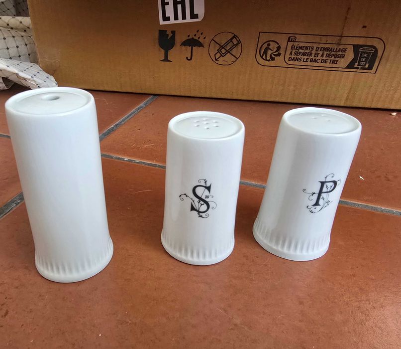 Diversas peças de decoração