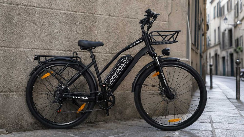 Rower elektryczny LOOKROAD L28 MIN czarny