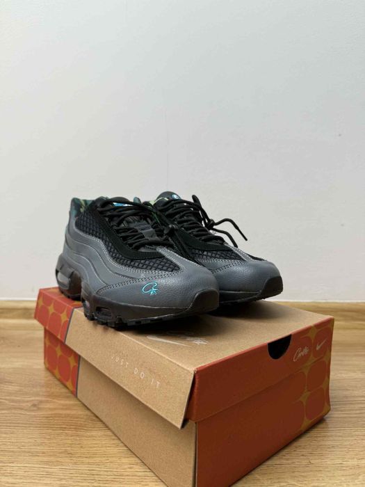 Nike x Corteiz Air Max 95 – szare sneakersy, limitowane