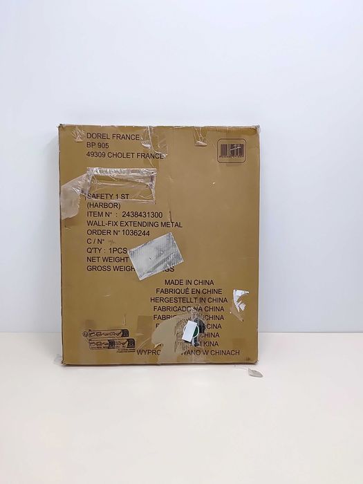 Barierka na drzwi, schody Safety 1ST przykręcana biały (D28)