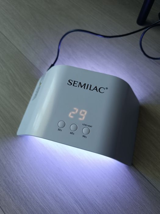 Lampa UV LED 36W biała Semilac Hybryda utwardzanie 
Lampa UV LED 36W biała