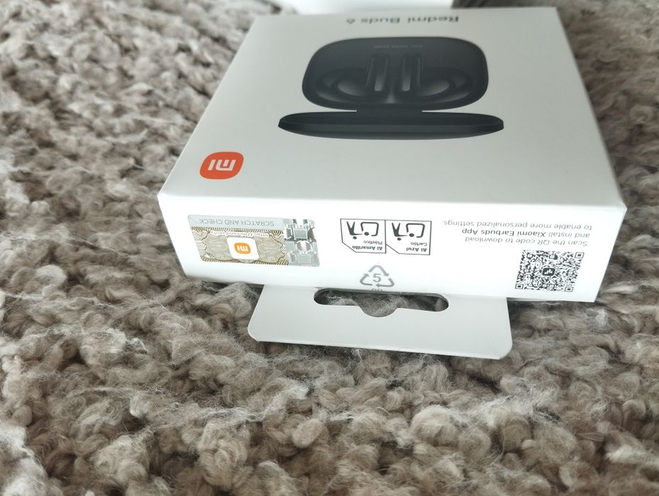 Auriculares Bluetooth Sem Fios Xiaomi Redmi Buds 6 Novo