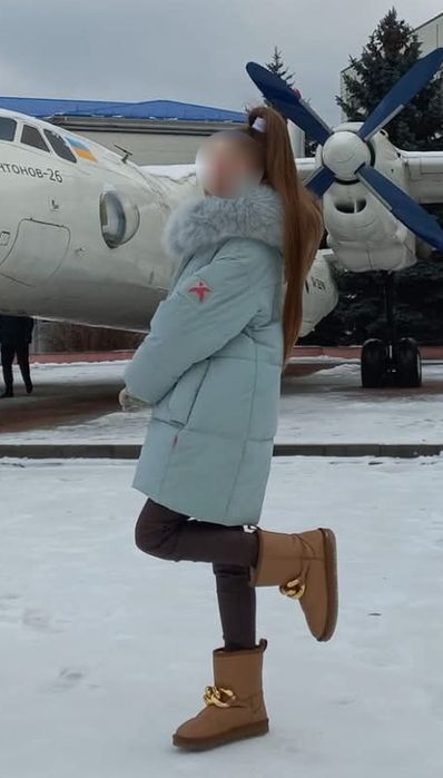 Зимова куртка з вишивкою для дівчаток X-woyz