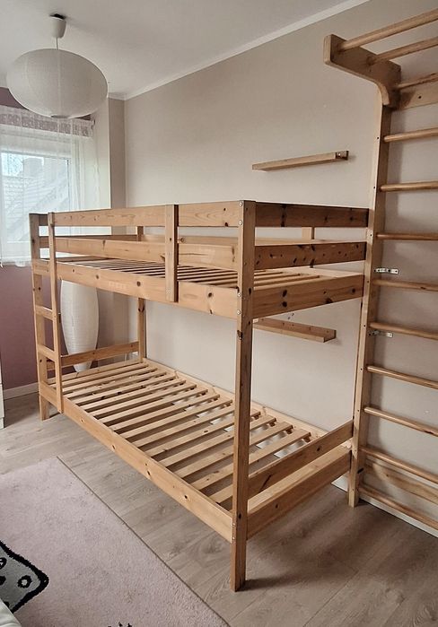 Łóżko piętrowe MYDAL Ikea 90x200 cm