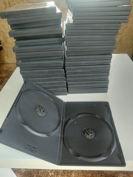 Caixas  plasticas CD/DVD
