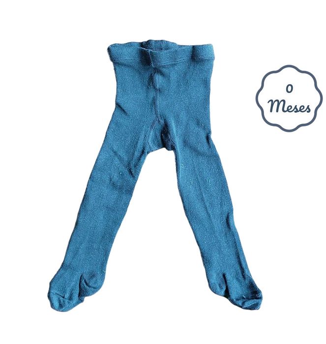 2 Meias Calças (Azul e Cinzenta) 0 meses