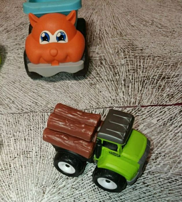 Пакет іграшок для хлопчика: велика пожежна машина, ксилофон, машинки