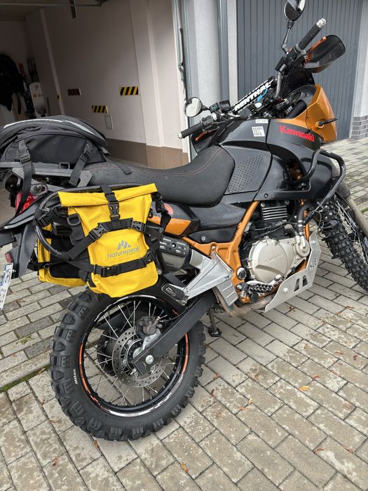 Kawasaki KLE 500, rok 2005 mocno doinwestowane w świetnym stanie