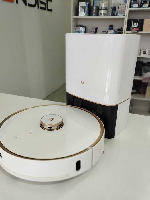 Aspirador Robot Viomi S9 Branco c/ Base (Como Novo)