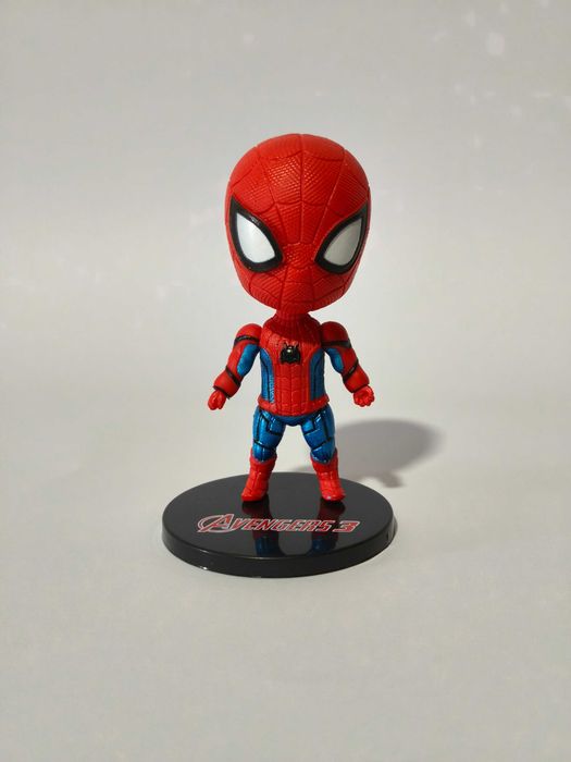 Figura Coleção Spiderman (Marvel) – 10cm (Cabeça Articulada)