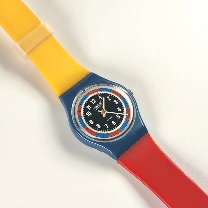 Swatch senhora 1as coleções 1985