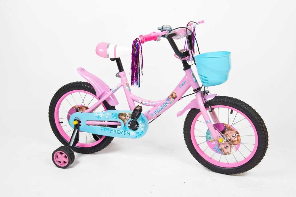 Rower 16,12 cali dla dziewczynki Frozen  koszyk taśmy kółka promocja !