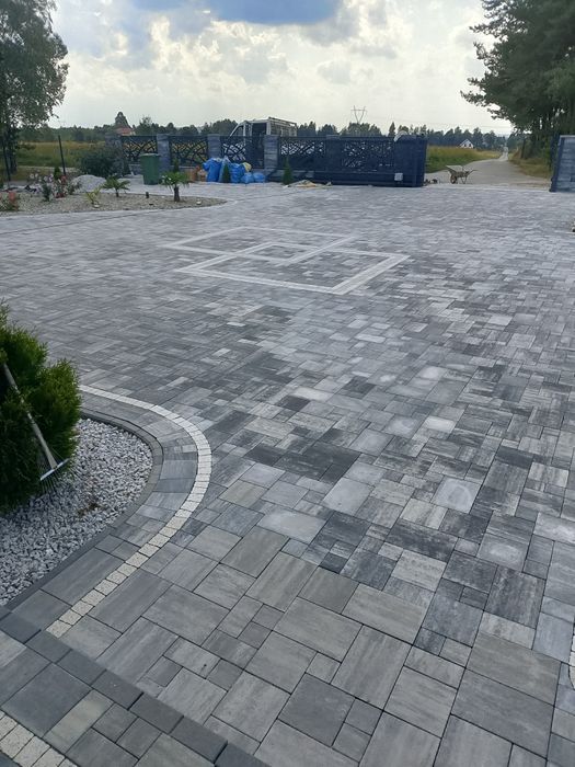 Brukarstwo układanie kostki brukowej