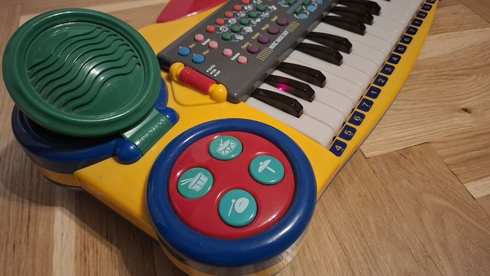 Organki keyboard pianinko interaktywne dla dzieci