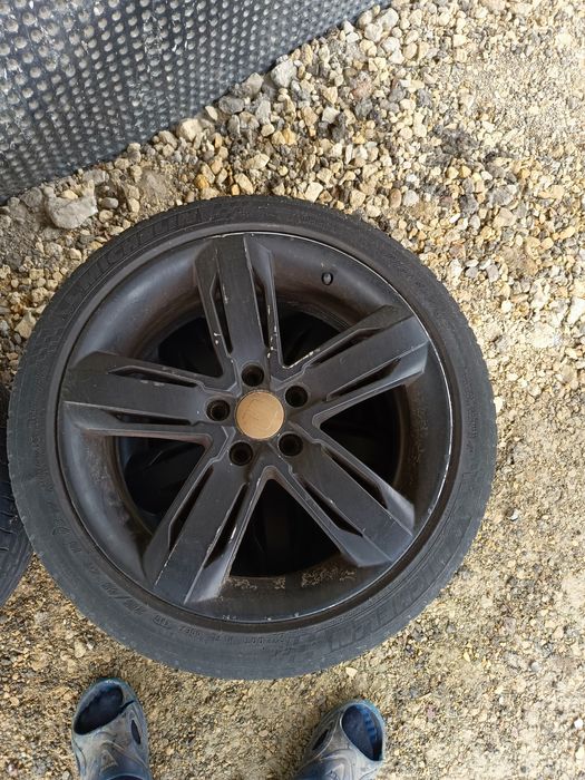 Oryginalne Felgi Aluminiowe SEAT 18" 5x112 Czarne + Opony
