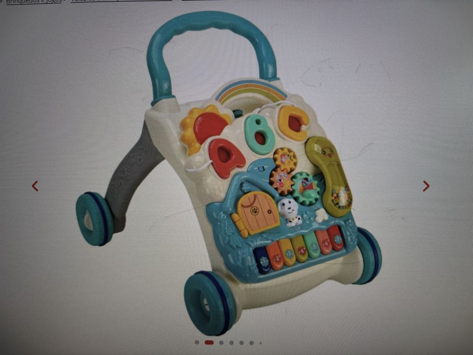Vendo andador 4 em 1 Novo