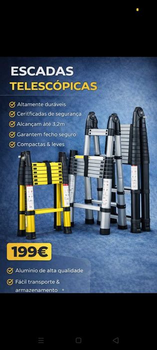 Escadas variedade 199€. Oportunidades