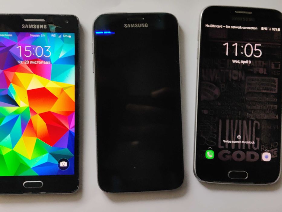 лот смартфонів 13шт. Motorola/Redmi/Samsung робочі та на запчастини