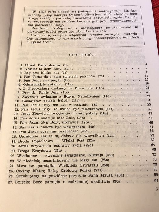 Podręcznik metodyczny dla katechety Bóg naszym Ojcem - dodatek