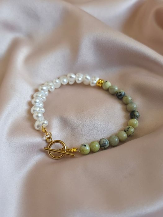 Nowa bransoletka Handmade z metką + opakowanie