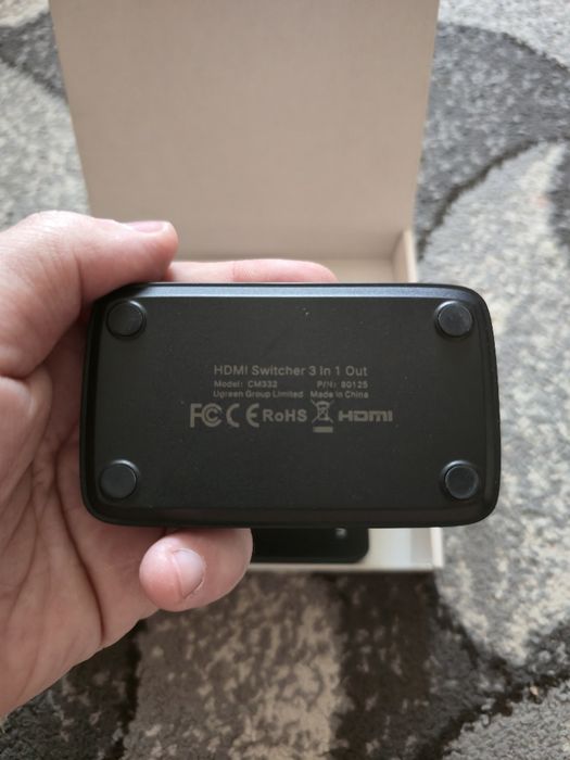 Перемикач UGREEN HDMI 3 в 1
