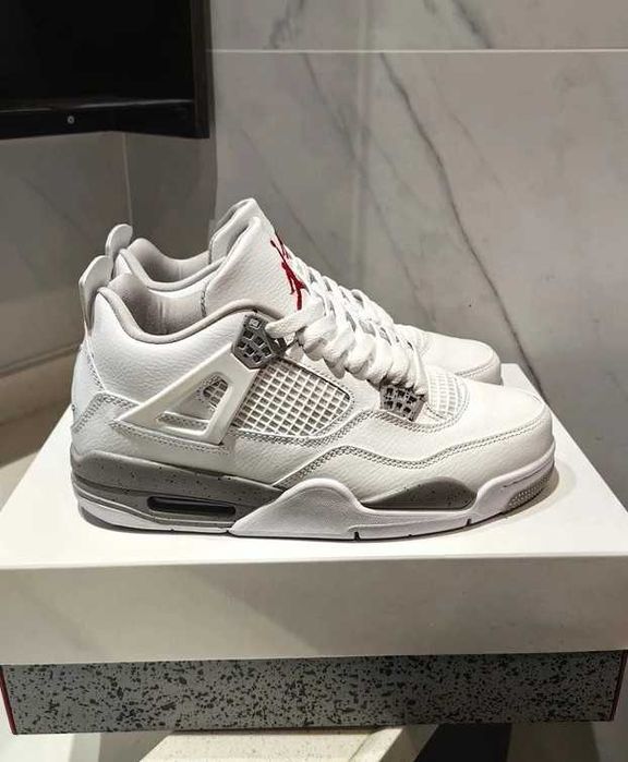 Nowe Jordan 4 Retro White Oreo Eu.46