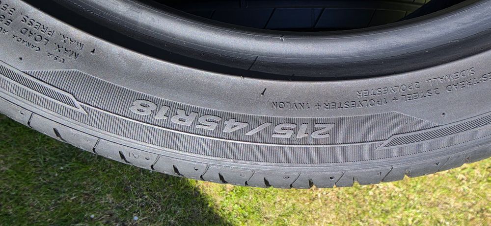 215/45/18 Hankook komplet lato