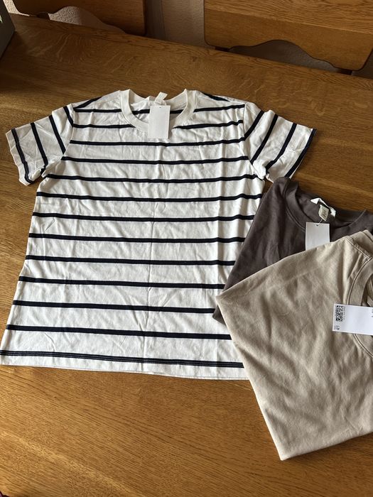 H&M футболки базові hm S, M