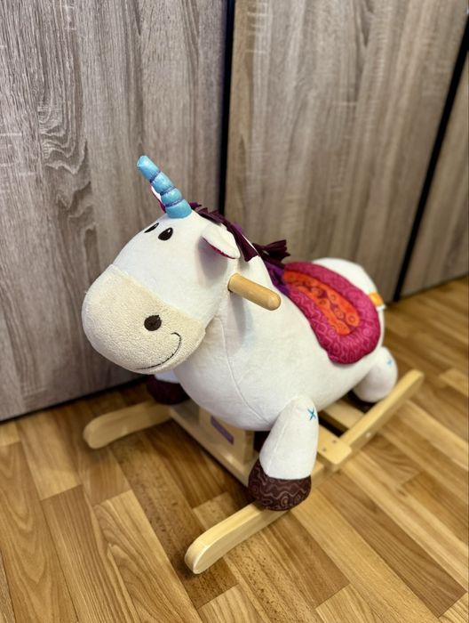 Гойдалка Баттатокачалка Battat серии "Родео" - ЕДИНОРОГ ДИЛЛИ-ДОЛЛИ