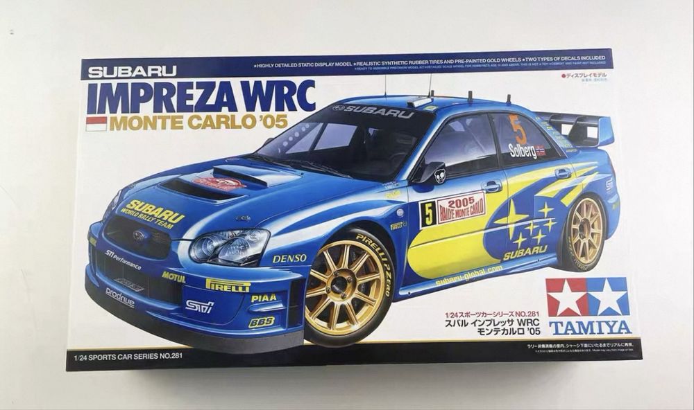 SUBARU IMPREZA Monte Carlo 2005 . Escala 1:24
