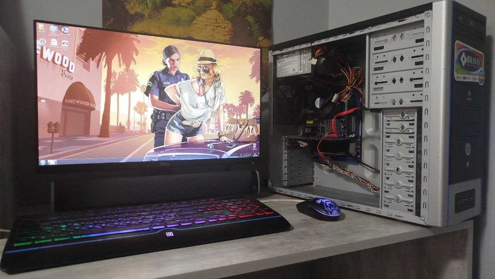 Компьютер Bravo (Intel Q6600 4 ядра, ОЗУ 4 Гб)