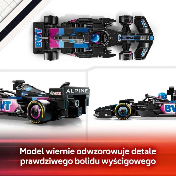 HIT NA SWIĘTA LEGO Alpine F1 Team A524 Prezent 10 lat