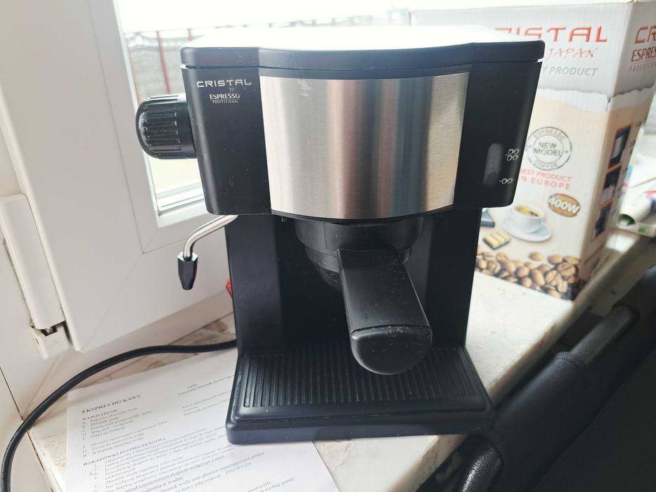 Expres do kawy przelewowy Cristal  mały na 2 filiżanki