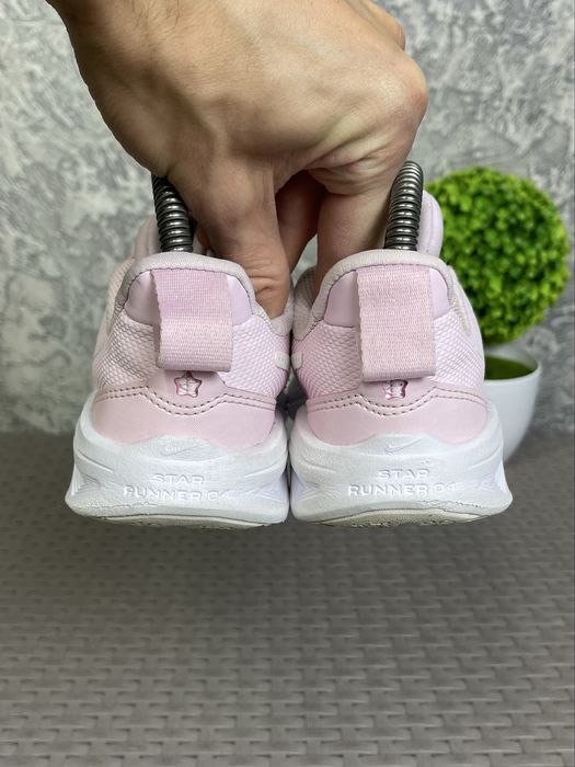 Nike Star Runner кроссовки 32 размер детские беговые розовые