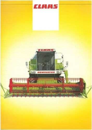 Katalog części Claas Dominator 108 Claas Dominator  118