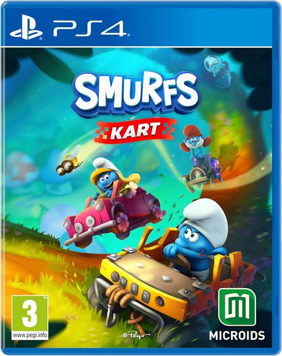 Smerfy Kart PL/EN (PS4) Gra nowa w folii