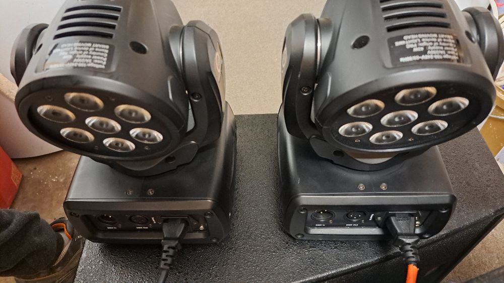 Głowy ruchome led smart moving head 7x43W