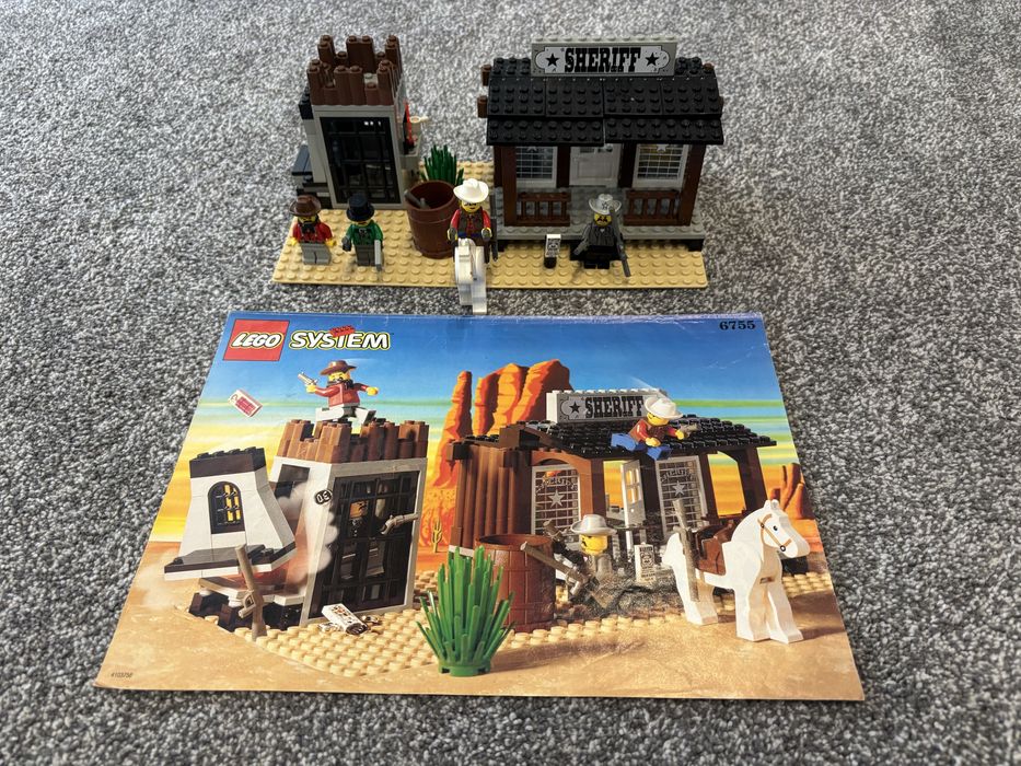 Lego 6755 Sherif Western instrukcja pudelko