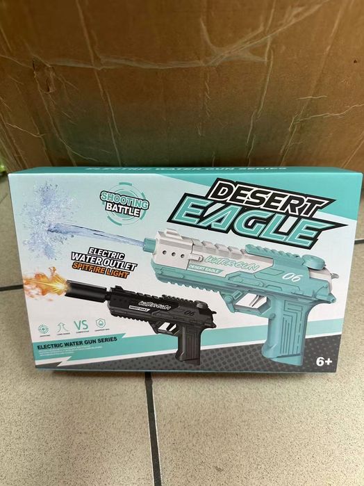 Pistolet na Wodę Elektryczny Desert Eagle LED Akumulatorowy 6+