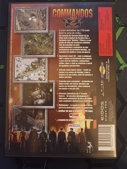 Commandos 2: Men of Courage – PC (Original, Completo)
