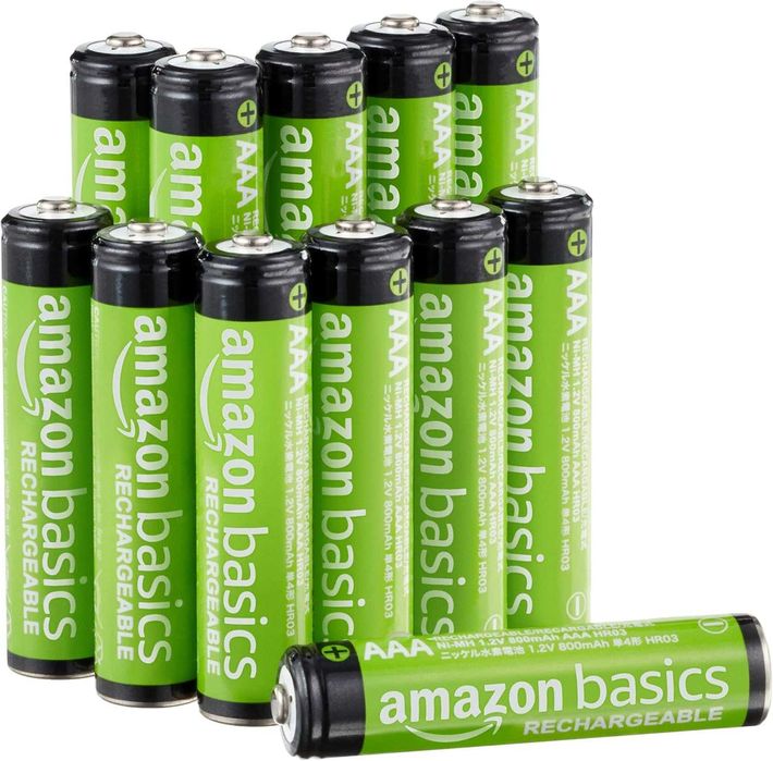Akumulatorki AmazonBasic2 NiMH AAA (R3) 800 mAh 8 sztuk