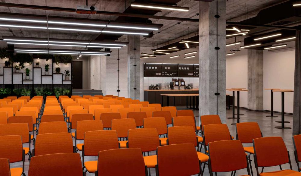 Конференц-зал В УКРИТТІ для проведення заходів | ЛЦ PORT, вул. Зелена