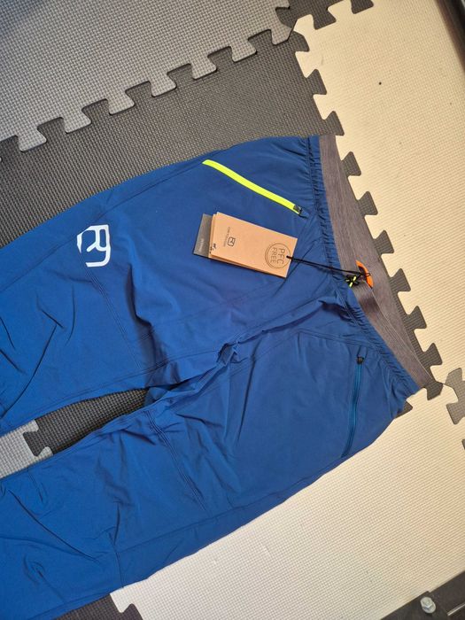 Nowa męskie spodnie turystyczne skitour softshell wełna merino Ortovox