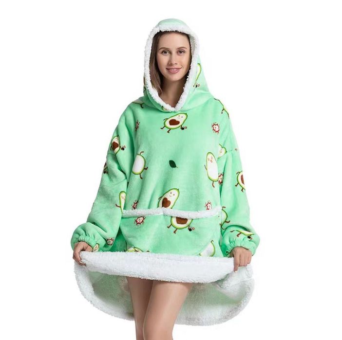 Bluza AWOKADO Polar Oversize DELIKATNA!