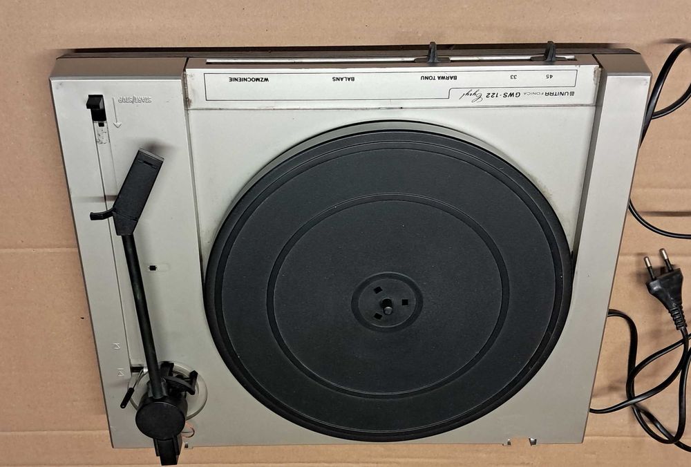 Retro Gramofon Unitra ŁZR Fonica GWS-122