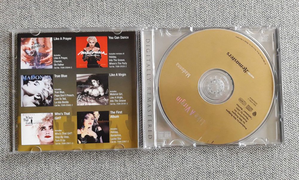 CD música Madonna "Like a Virgin"