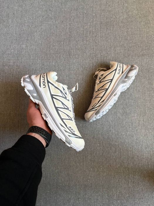 ТОП! Кросівки Чоловічі Salomon XT-6 S-LAB Soft Ground Beige White Gray 41 42 43 44 45