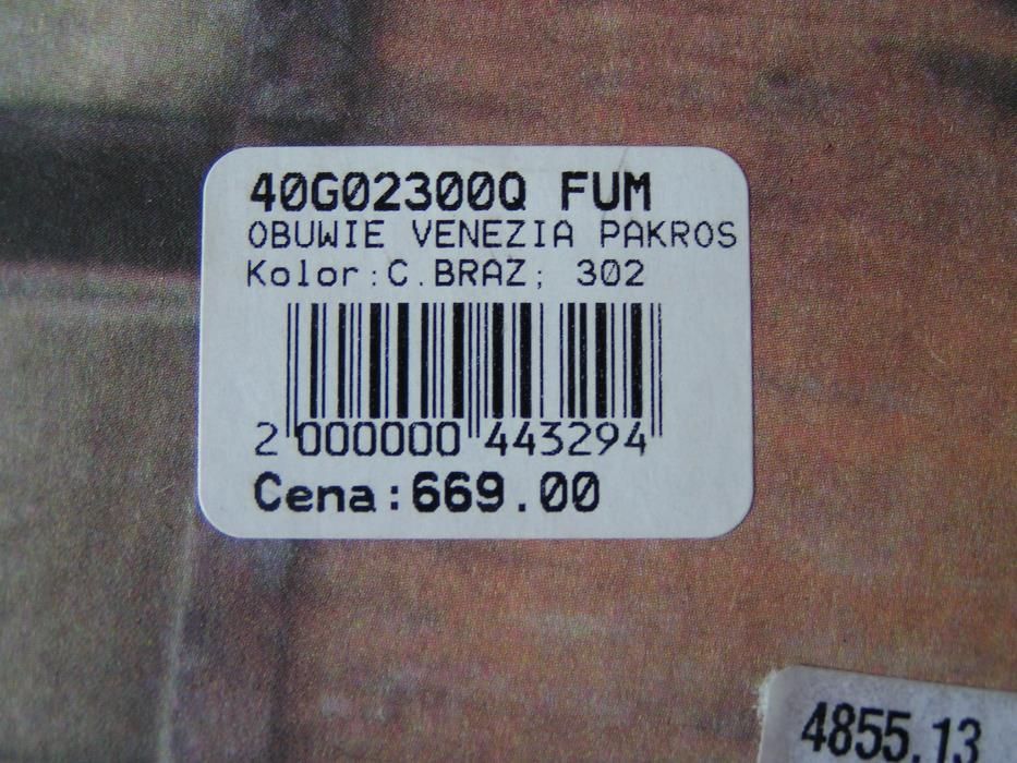 Buty skórzane venezja