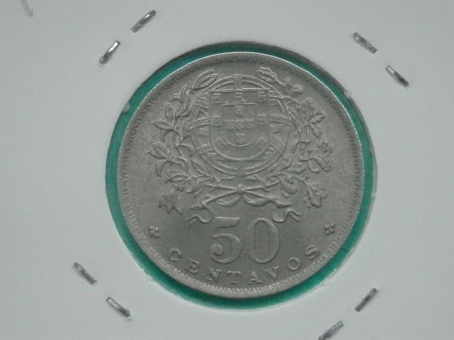 1460 - República: 50 centavos 1962 alpaca, por 1,50